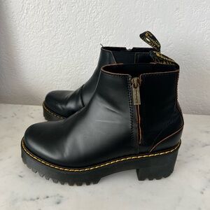 Black doc marten rommetty 2 size 8